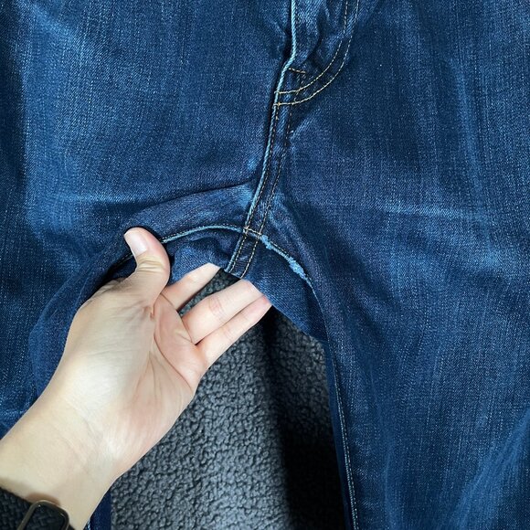 Levi's Made & Crafted Shuttle Selvedge Tapered Jeans - Men's Size 30*28 - Blue - Picture 10 of 13